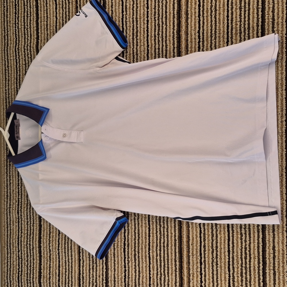 G/FORE Solid White‎ Blue Black Logo Pattern Barto… - image 5